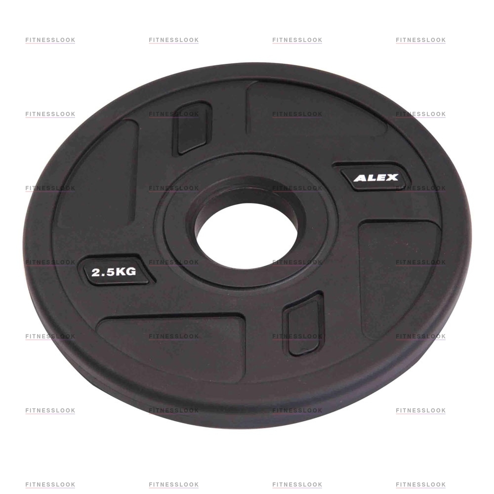 Alex полиуретановый 50 мм -  2.5 кг в Перми по цене 2277 ₽ в категории диски (блины) для штанг и гантелей Aerofit