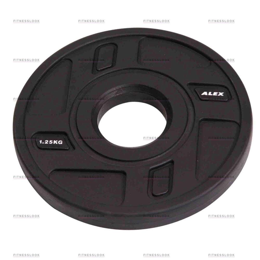Alex полиуретановый 50 мм -  1.25 кг в Перми по цене 1587 ₽ в категории диски (блины) для штанг и гантелей Aerofit