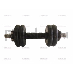 MB Barbell Atlet разборная - 6.5 кг из каталога обрезиненных гантелей в Перми по цене 2862 ₽