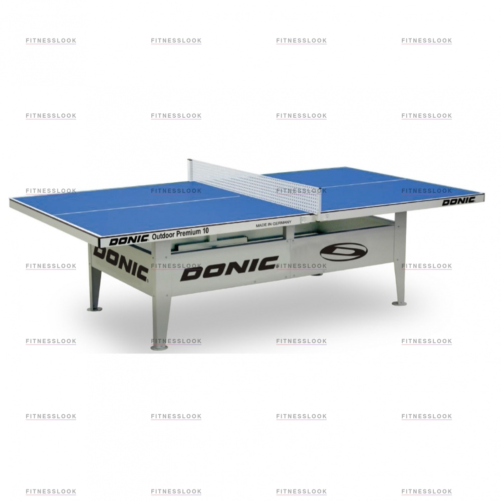 Donic Outdoor Premium 10 синий из каталога влагостойких теннисных столов в Перми по цене 199990 ₽