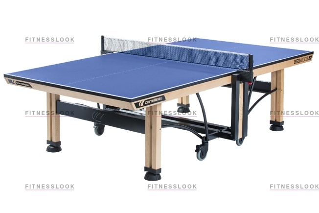 Cornilleau Competition 850 Wood - синий из каталога теннисных столов для помещений в Перми по цене 241000 ₽
