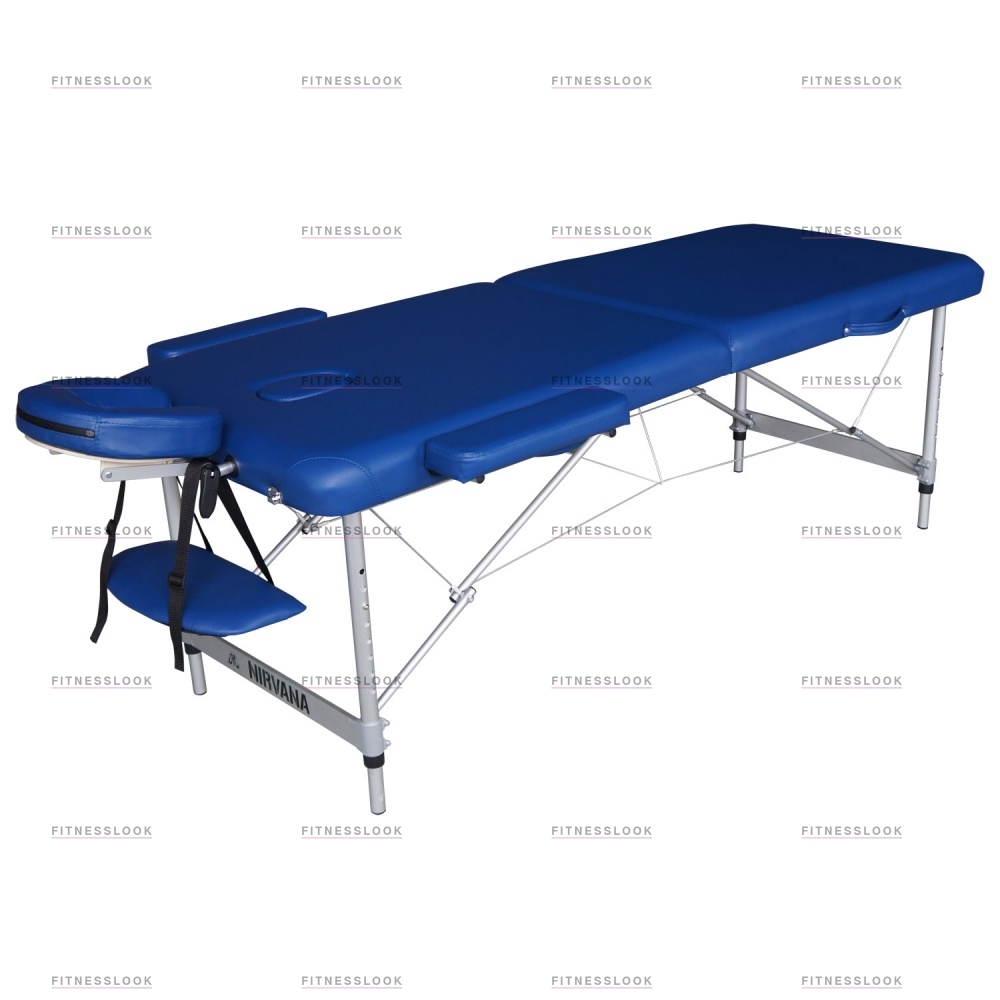 Nirvana Elegant Luxe - синий в Перми по цене 16990 ₽ в категории складные массажные столы DFC