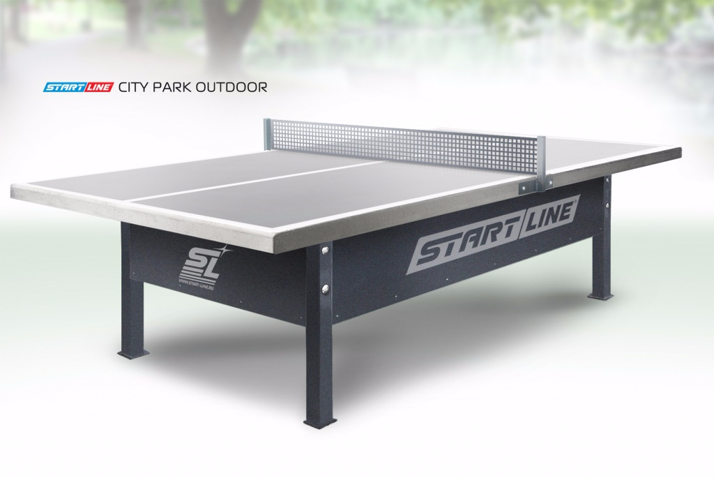 Start Line City Park Outdoor из каталога антивандальных теннисных столов в Перми по цене 88990 ₽
