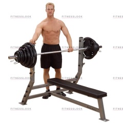 Body Solid ProClub SFB349G - со стойками из каталога стоек для штанги со скамьей в Перми по цене 88990 ₽