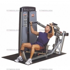 Body Solid ProDual DPRS-SF - жим от груди / жим от плеч из каталога грузоблочных тренажеров в Перми по цене 421990 ₽