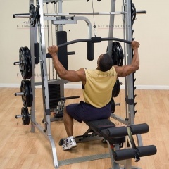 Body Solid GLA-348QS/GLA-348Q - верхняя/нижняя тяги из каталога опций к тренажеру в Перми по цене 102000 ₽