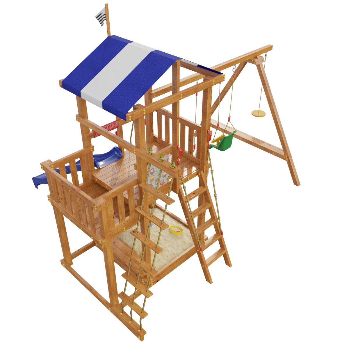 Бретань в Перми по цене 161000 ₽ в категории детские игровые комплексы Самсон