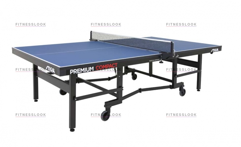 Premium Compact (синий) в Перми по цене 141400 ₽ в категории теннисные столы Stiga