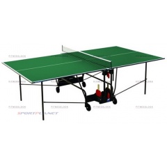 Hobby Indoor - зеленый в Перми по цене 23300 ₽ в категории теннисные столы Sunflex