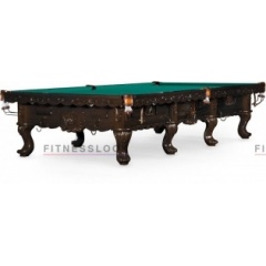 Weekend Billiard Gogard - 12 футов (черный орех) из каталога бильярдных столов для русской пирамиды в Перми по цене 443496 ₽