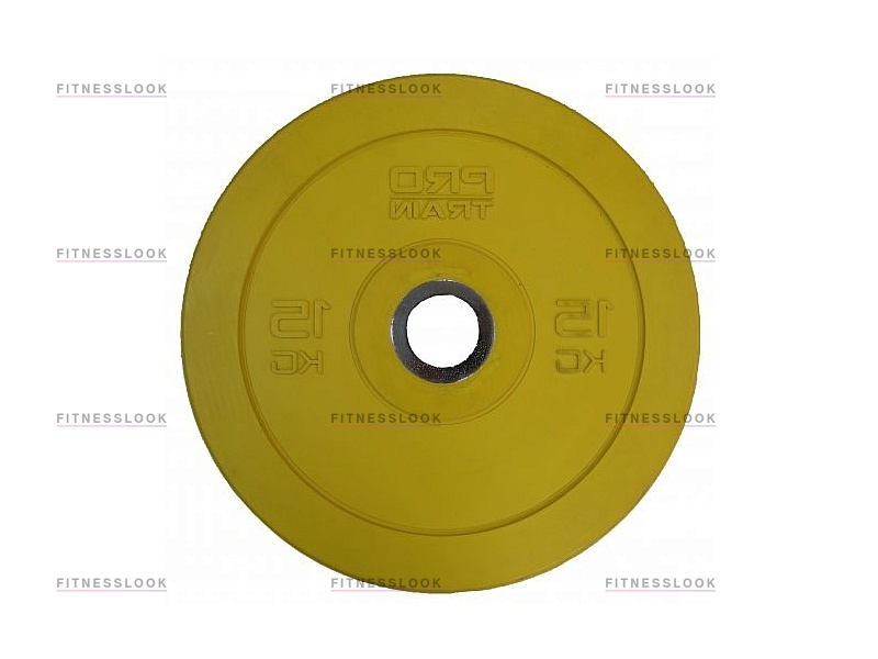 CBP-15 каучуковый в Перми по цене 8550 ₽ в категории диски (блины) для штанг и гантелей Protrain
