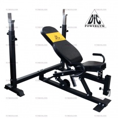 DFC PowerGym  BN014 - со стойками из каталога стоек для штанги со скамьей в Перми по цене 26990 ₽