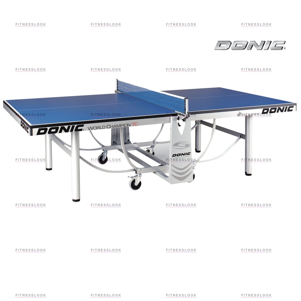 Donic World Champion TC - синий из каталога теннисных столов для помещений в Перми по цене 299990 ₽
