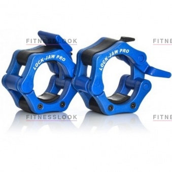 олимпийский с фиксаторами (синий) - 50 мм (пара) в Перми по цене 3900 ₽ в категории тренажеры Lock Jaw