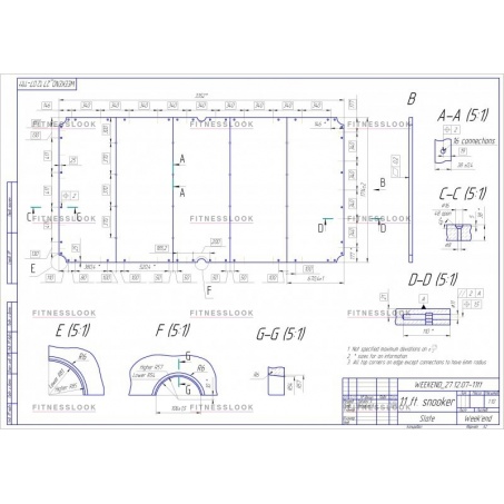 Рендер-1 для Weekend Плита Standard-Quality 11 ф (38 мм, 5-pc)
