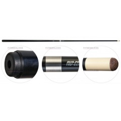 Weekend Кий / пирамида 1-pc Cuetec Basic CPB-2 (черный) из каталога цельных в Перми по цене 2348 ₽