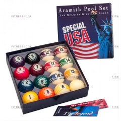 Weekend Комплект шаров 57.2 мм «Aramith Special USA» из каталога шаров бильярдных в Перми по цене 8768 ₽