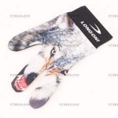 Weekend Перчатка бильярдная Longoni Fancy Wolf из каталога перчаток для игры в бильярд в Перми по цене 1083 ₽