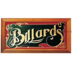 Weekend Зеркало-постер Billiard из каталога панно, постеров в Перми по цене 2363 ₽