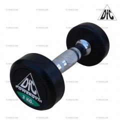 DFC PowerGym пара - 3 кг из каталога обрезиненных гантелей в Перми по цене 1960 ₽