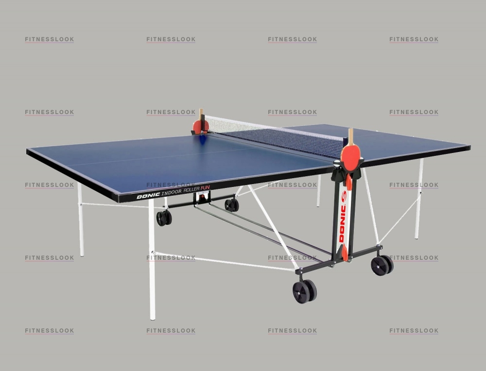 Donic Indoor Roller Fun - синий из каталога теннисных столов для помещений в Перми по цене 41990 ₽