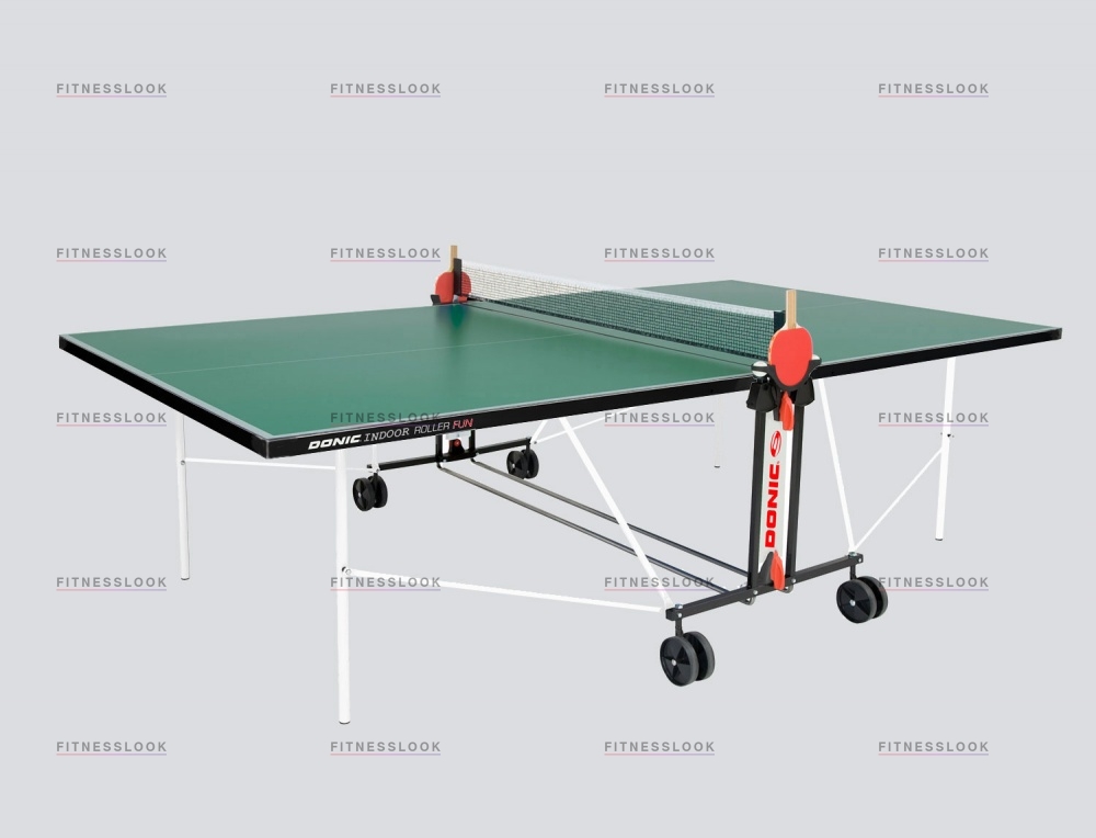 Indoor Roller Fun - зеленый в Перми по цене 41990 ₽ в категории теннисные столы Donic