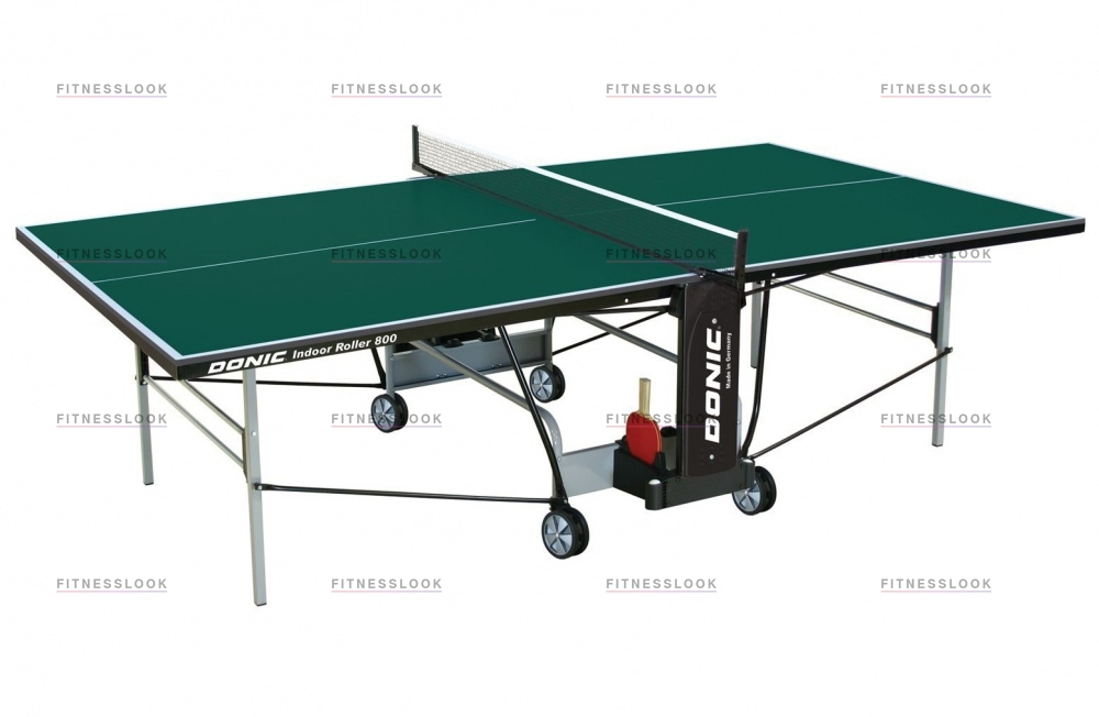 Donic Indoor Roller 800 - зеленый из каталога теннисных столов для помещений в Перми по цене 57990 ₽