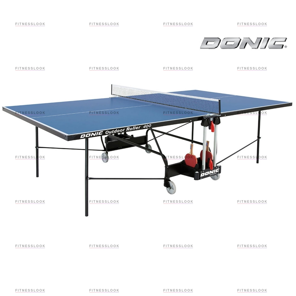 Donic Outdoor Roller 400 - синий из каталога всепогодных теннисных столов в Перми по цене 57990 ₽