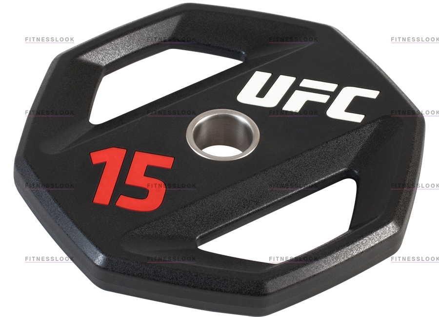 UFC олимпийский 15 кг 50 мм из каталога дисков для штанги с посадочным диаметром 50 мм. в Перми по цене 15030 ₽