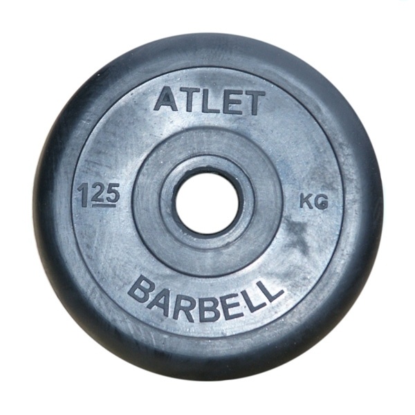 MB Barbell Atlet 50 мм - 1.25 кг из каталога дисков (блинов) для штанг и гантелей в Перми по цене 860 ₽