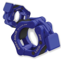 Body Solid (пара) 50 мм синие из каталога замков для грифа в Перми по цене 8040 ₽