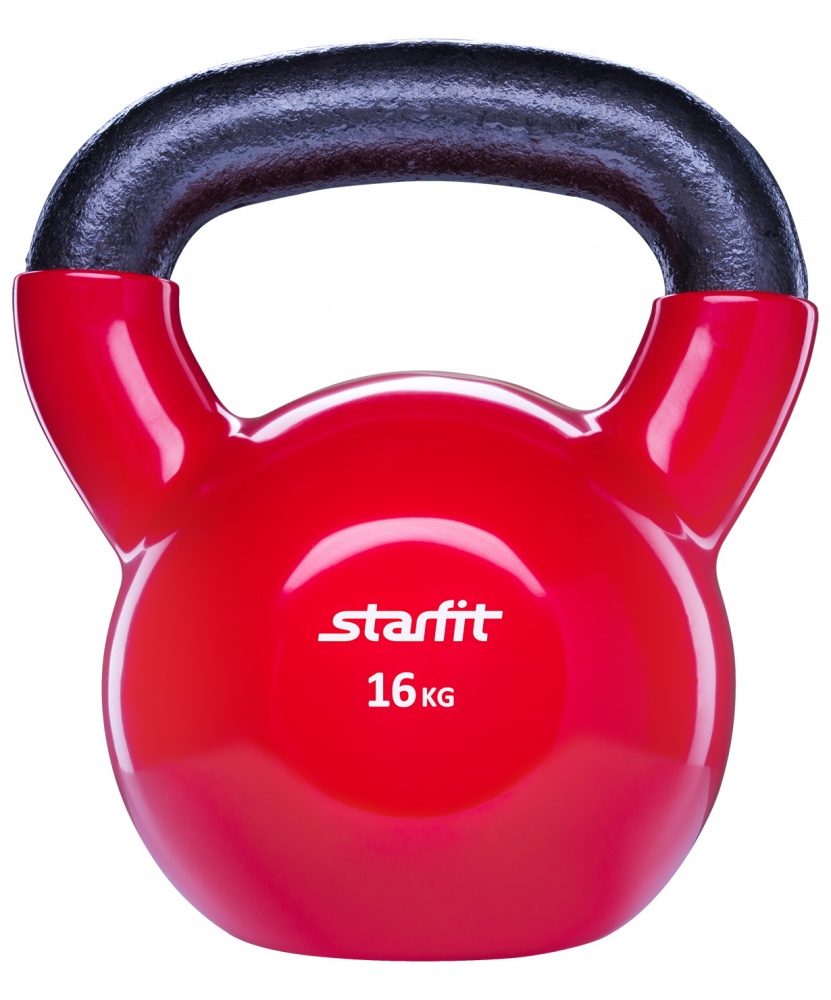 StarFit виниловая 16 кг красная из каталога гирь в Перми по цене 10800 ₽